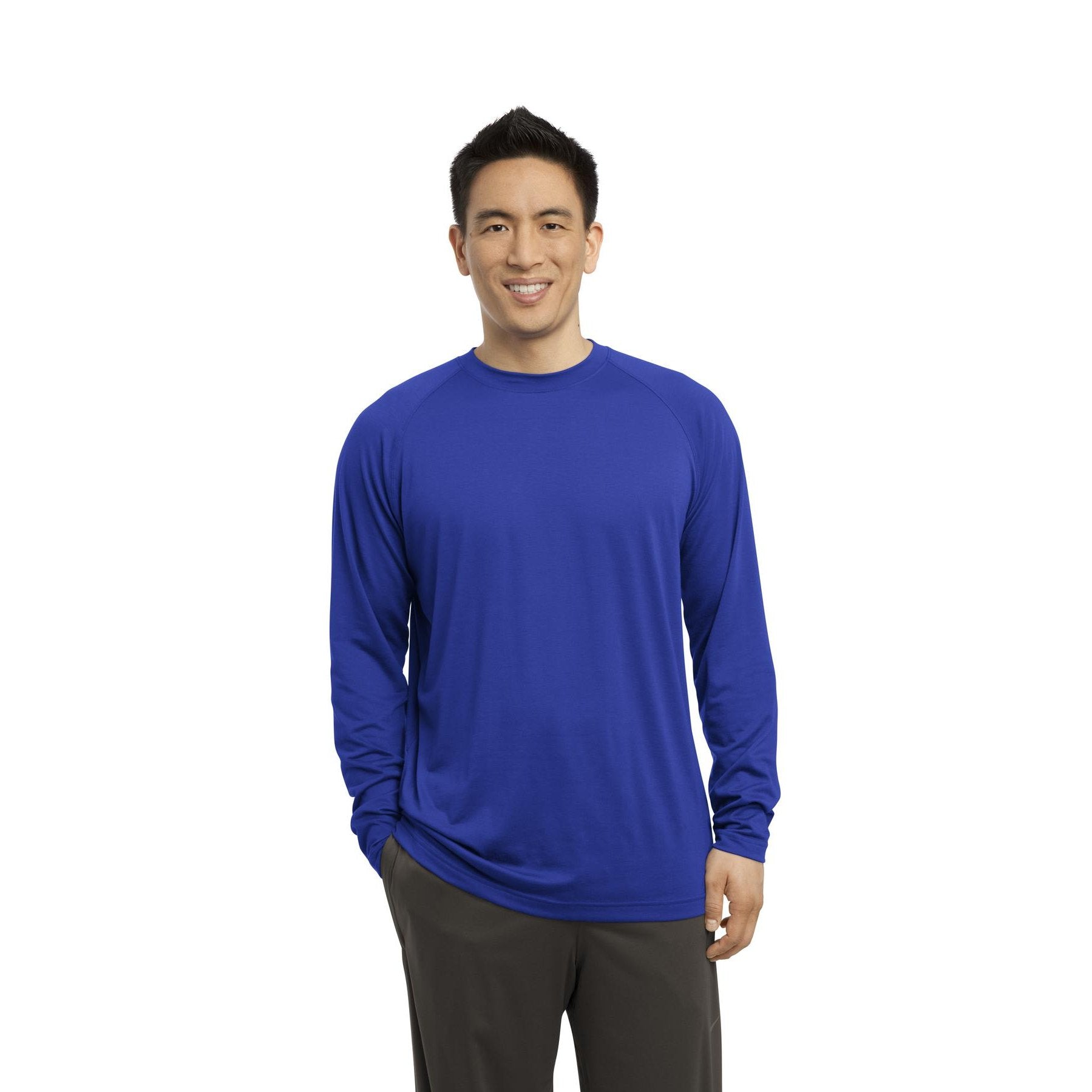 Sport-Tek-Sport-Tek® Long Sleeve Ultimate Performance Crew. ST700LS-MedTech-5