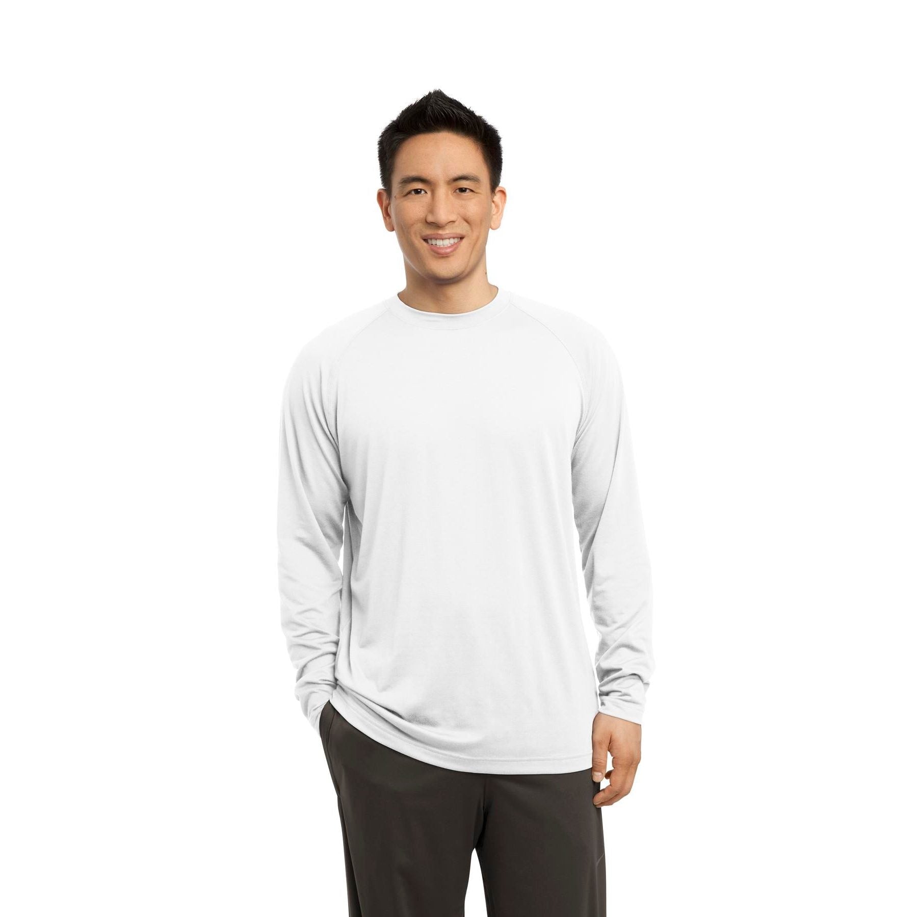 Sport-Tek-Sport-Tek® Long Sleeve Ultimate Performance Crew. ST700LS-MedTech-6