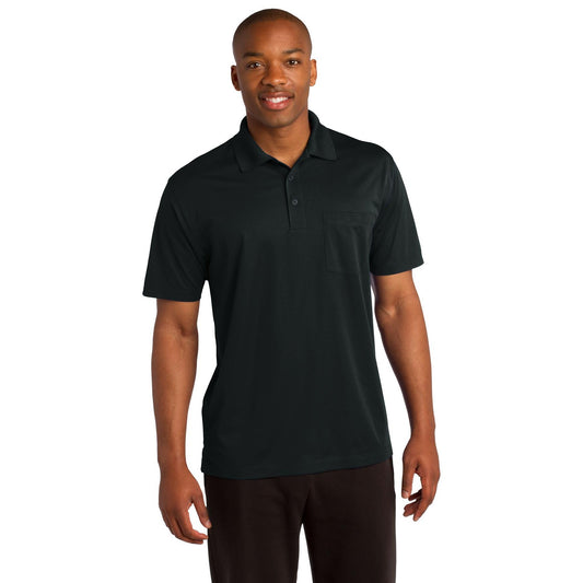 Sport-Tek-Sport-Tek® Micropique Sport-Wick® Pocket Polo. ST651-MedTech-1