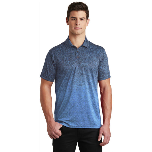 Sport-Tek-Sport-Tek ® Ombre Heather Polo. ST671-MedTech-1