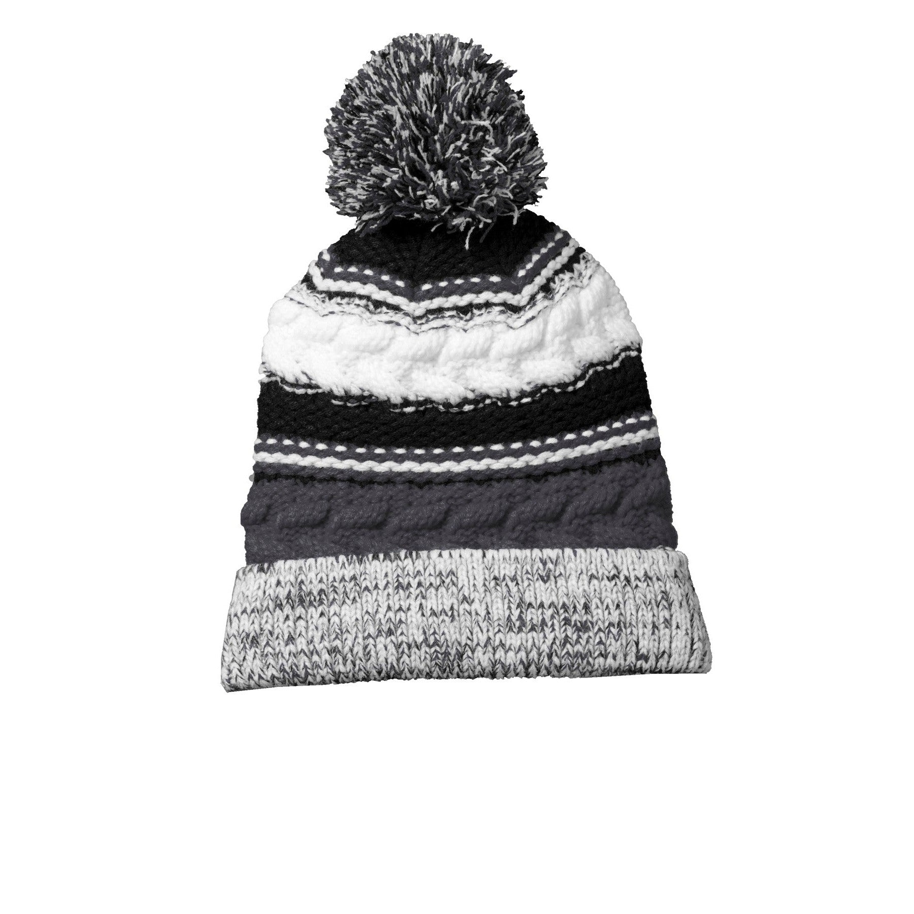 Sport-Tek-Sport-Tek® Pom Pom Team Beanie. STC21-MedTech-2
