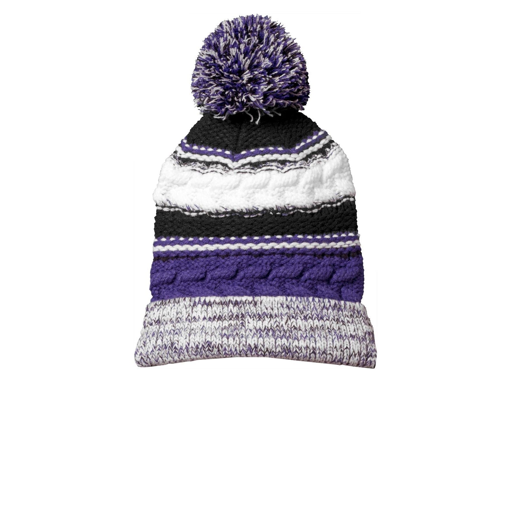 Sport-Tek-Sport-Tek® Pom Pom Team Beanie. STC21-MedTech-5
