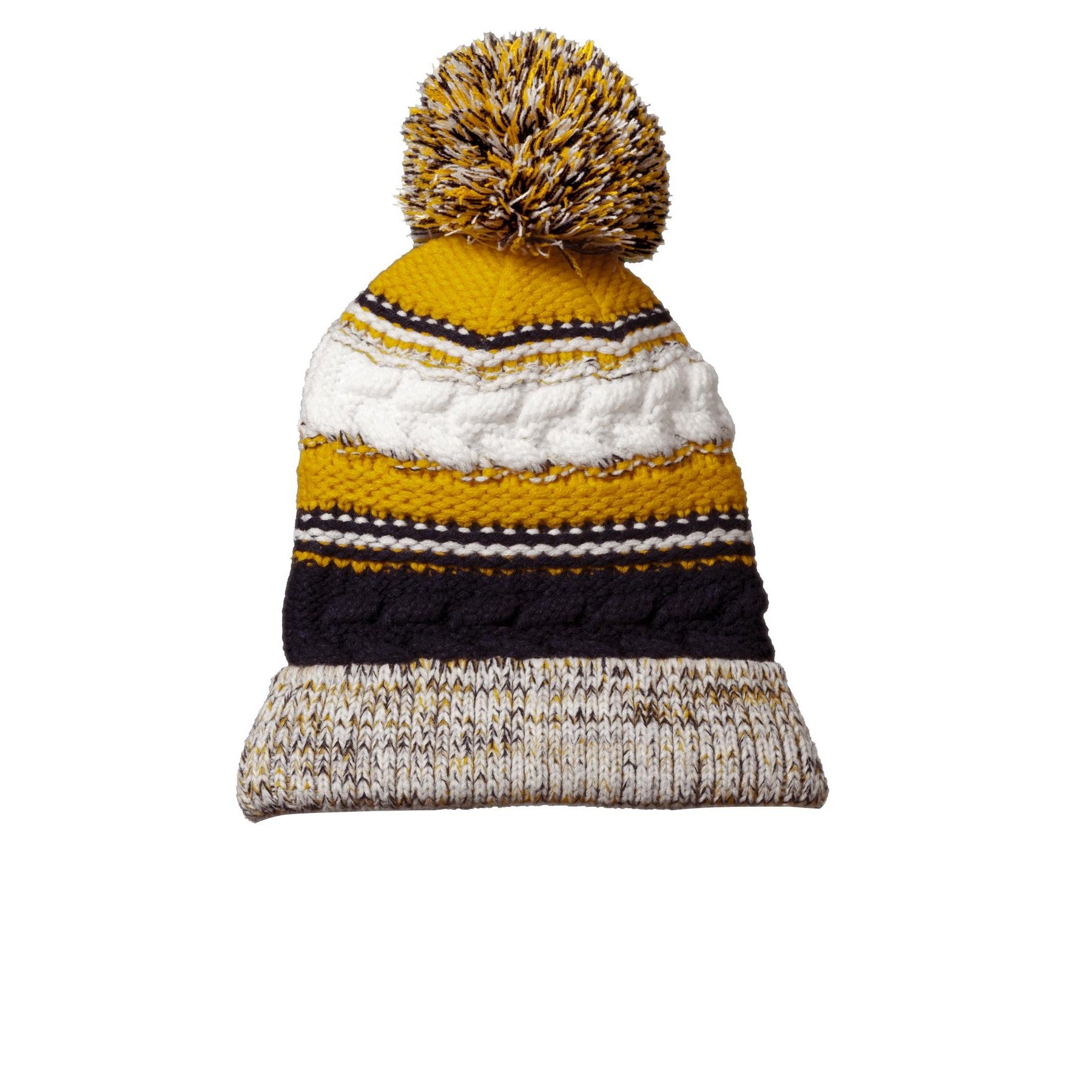 Sport-Tek-Sport-Tek® Pom Pom Team Beanie. STC21-MedTech-6
