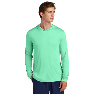 Sport-Tek-Sport-Tek® Posi-UV® Pro Long Sleeve Hoodie ST420LSH-MedTech-2