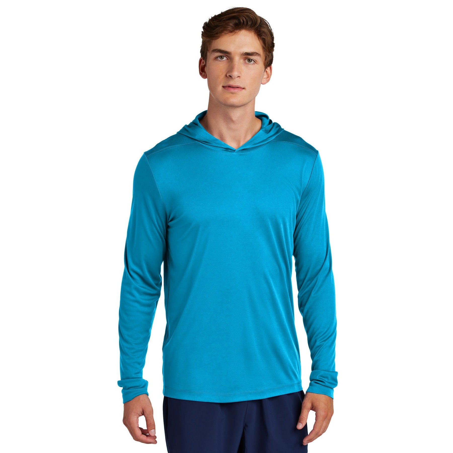 Sport-Tek-Sport-Tek® Posi-UV® Pro Long Sleeve Hoodie ST420LSH-MedTech-5