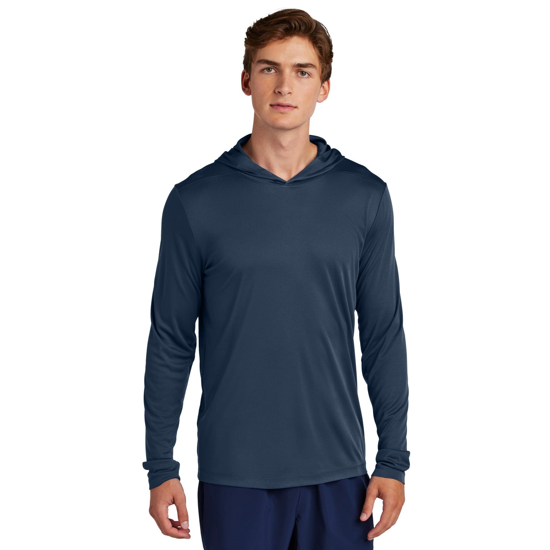Sport-Tek-Sport-Tek® Posi-UV® Pro Long Sleeve Hoodie ST420LSH-MedTech-7