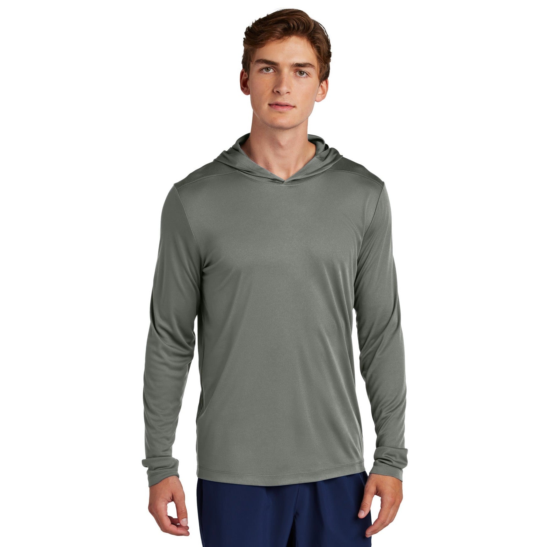 Sport-Tek-Sport-Tek® Posi-UV® Pro Long Sleeve Hoodie ST420LSH-MedTech-3