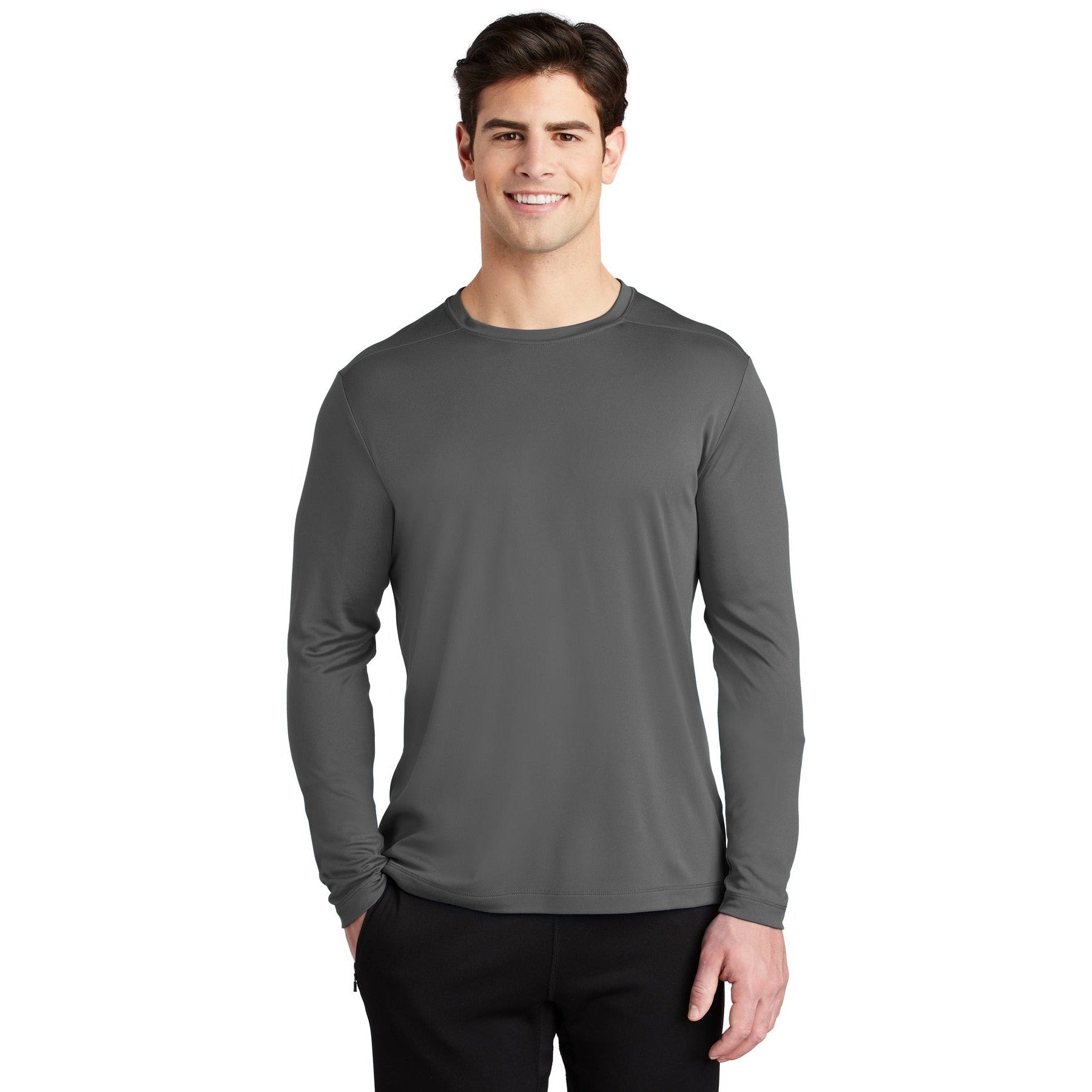Sport-Tek-Sport-Tek ® Posi-UV® Pro Long Sleeve Tee. ST420LS-MedTech-4