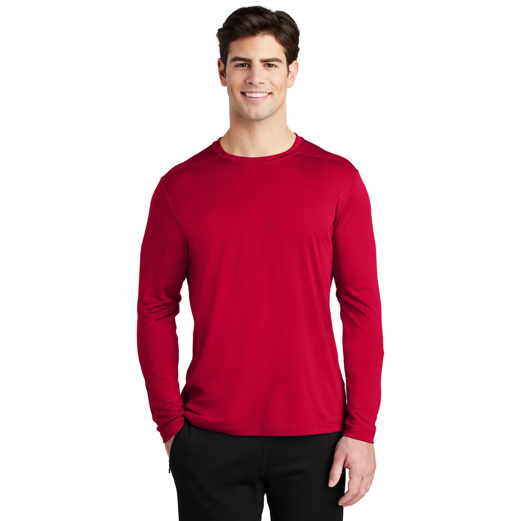 Sport-Tek-Sport-Tek ® Posi-UV® Pro Long Sleeve Tee. ST420LS-MedTech-5