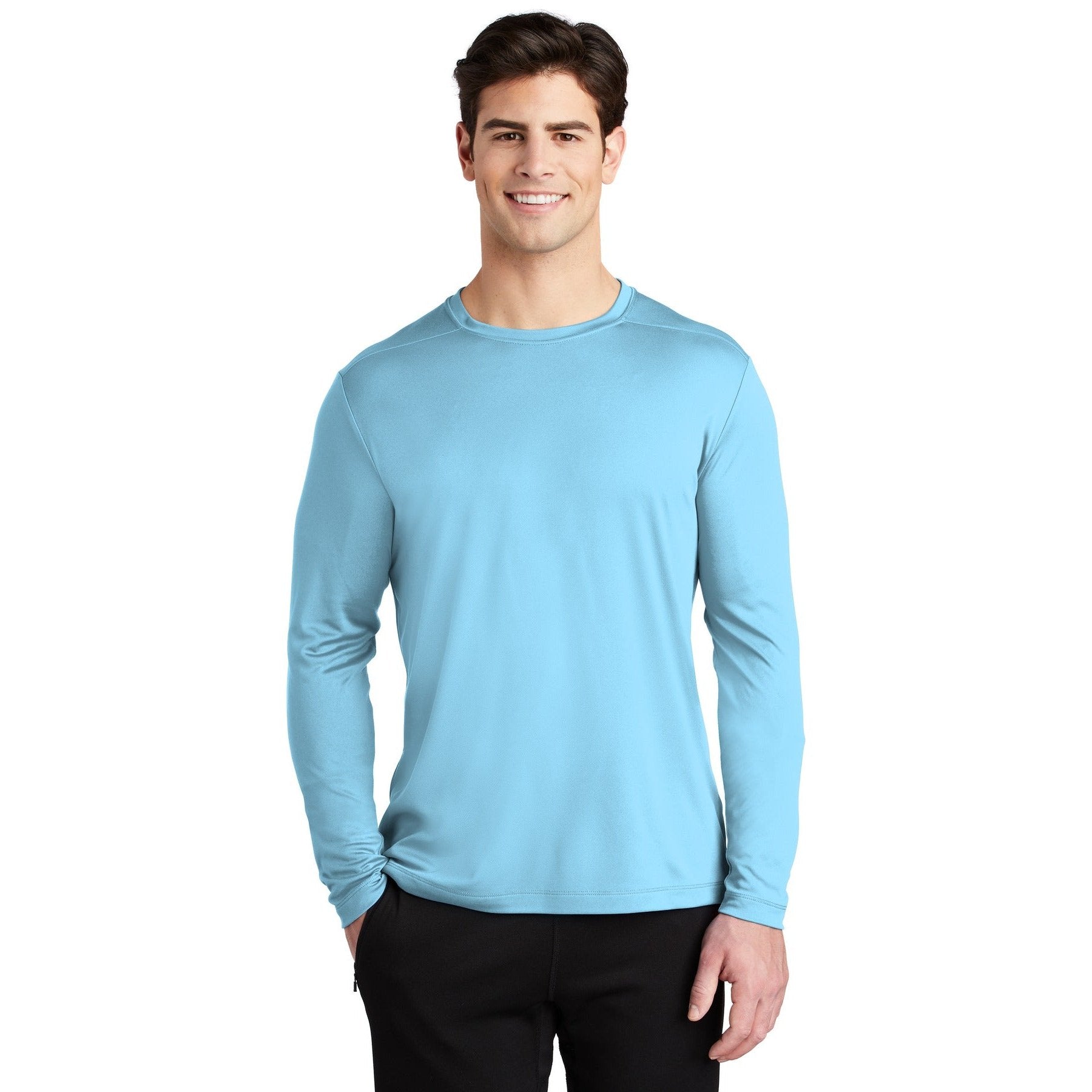 Sport-Tek-Sport-Tek ® Posi-UV® Pro Long Sleeve Tee. ST420LS-MedTech-8