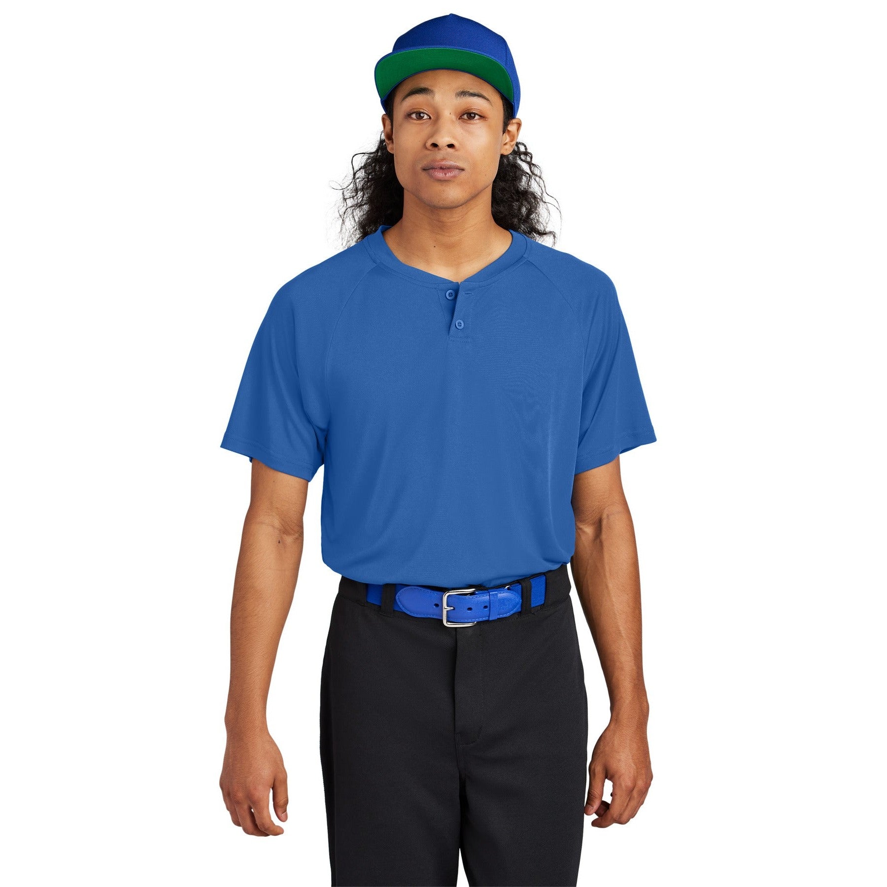 Sport-Tek-Sport-Tek® PosiCharge® Competitor™ 2-Button Henley ST359-MedTech-12