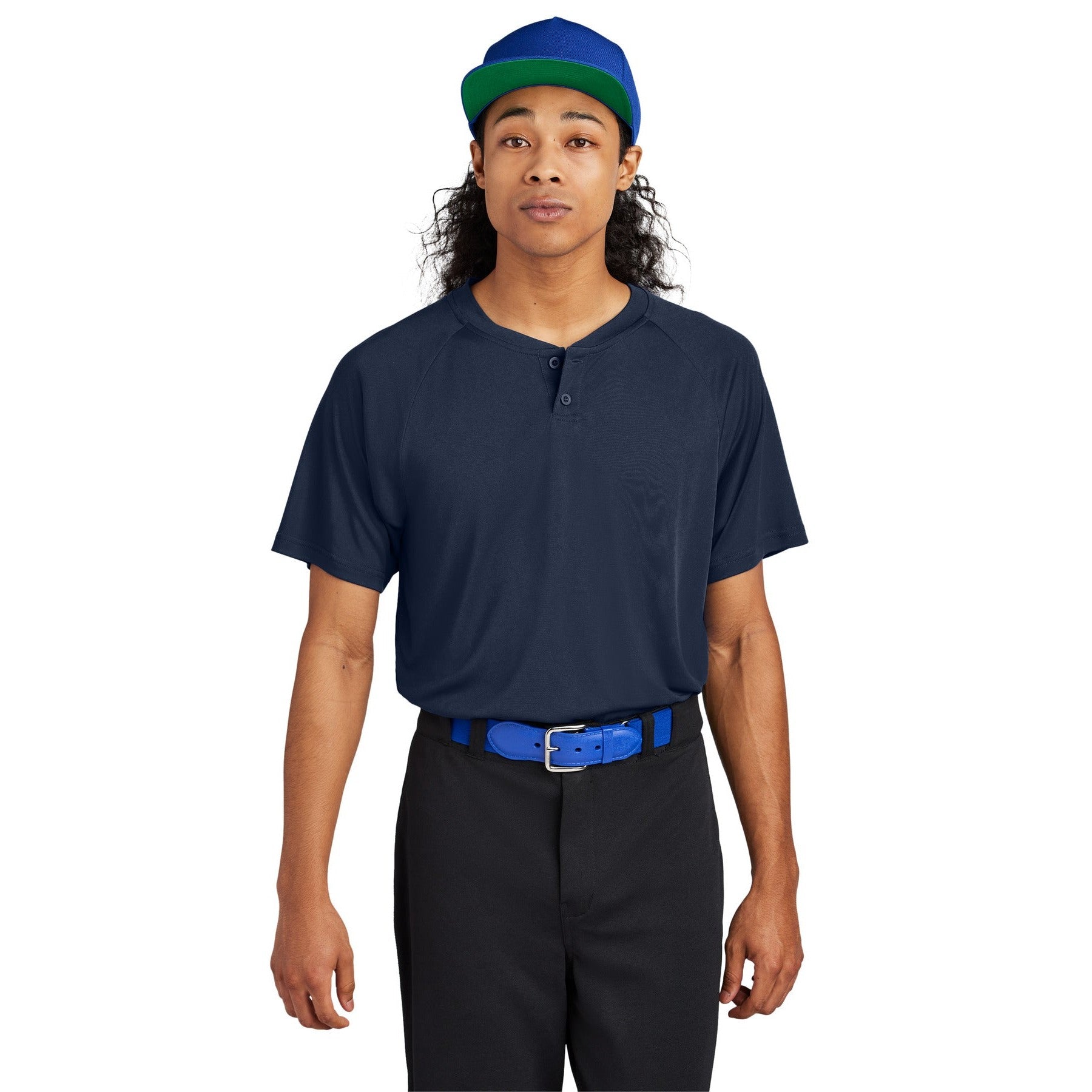 Sport-Tek-Sport-Tek® PosiCharge® Competitor™ 2-Button Henley ST359-MedTech-11