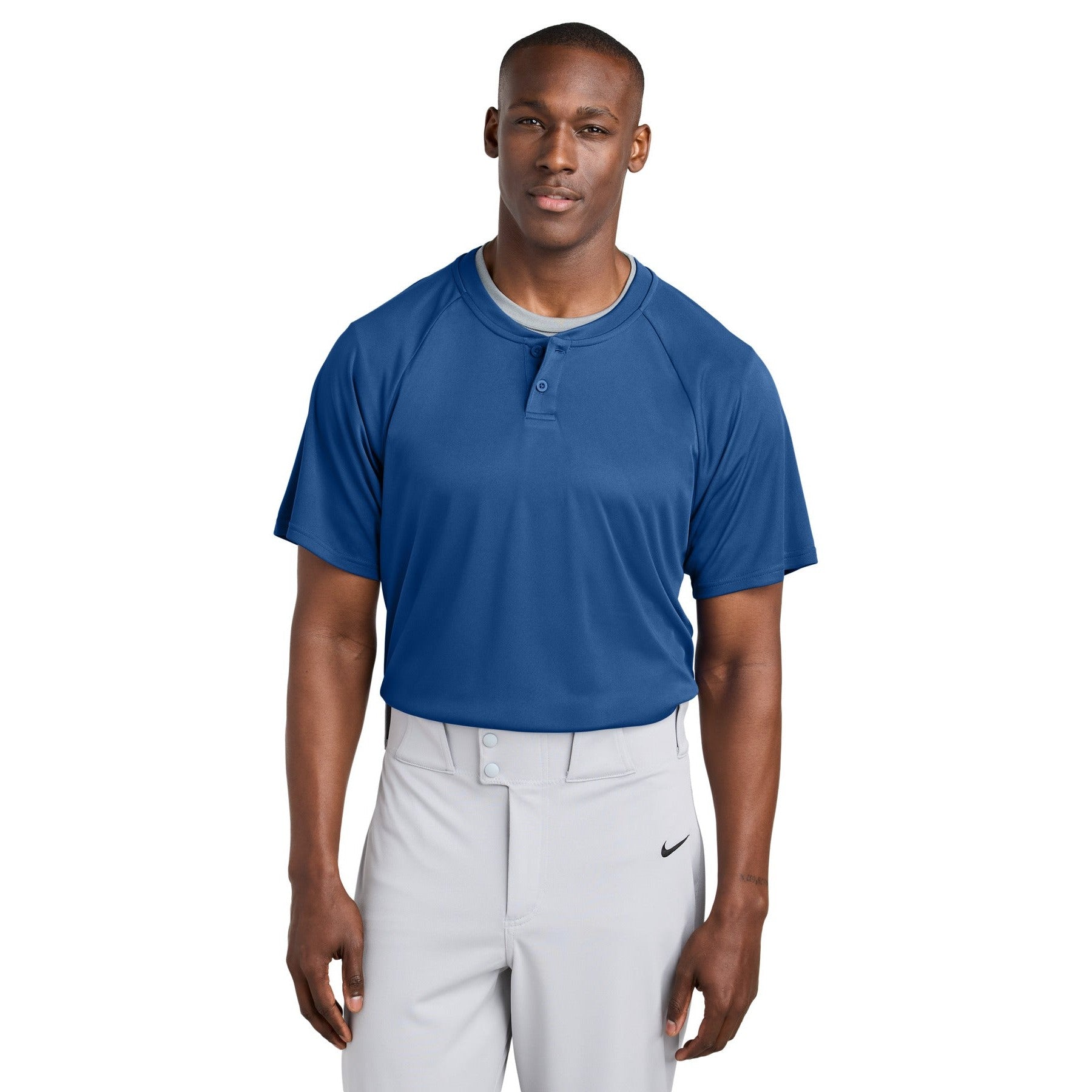 Sport-Tek-Sport-Tek® PosiCharge® Competitor™ 2-Button Henley ST359-MedTech-10