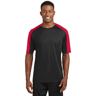 Sport-Tek-Sport-Tek® PosiCharge® Competitor™ Sleeve-Blocked Tee. ST354-MedTech-2