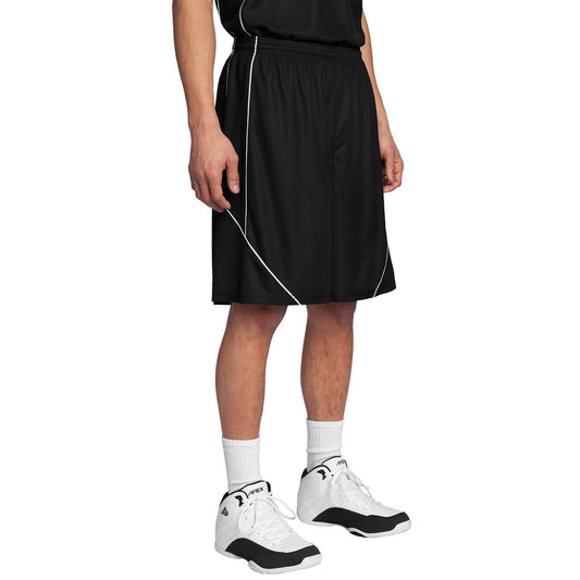 Sport-Tek-Sport-Tek® PosiCharge® Mesh Reversible Spliced Short. T565-MedTech-1