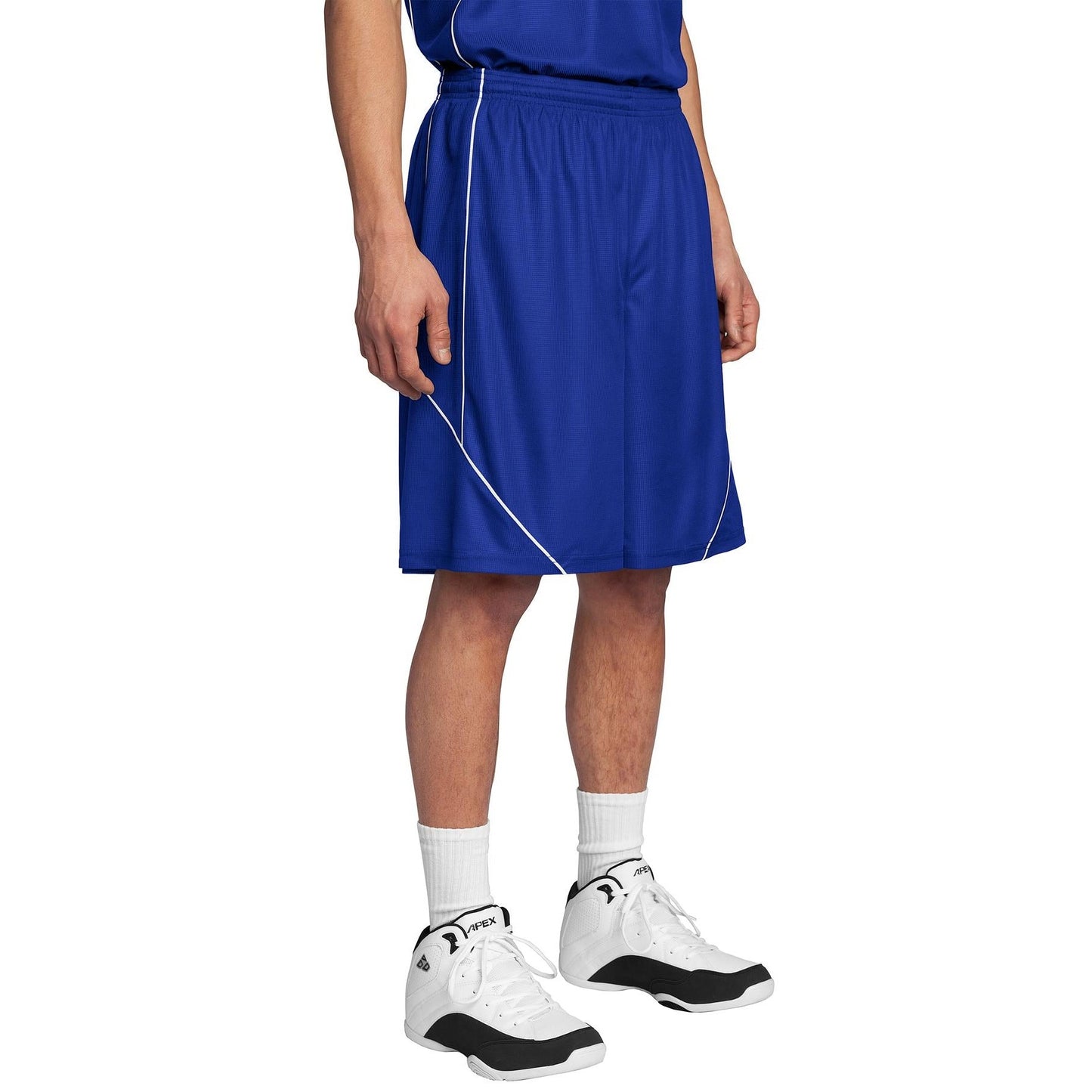 Sport-Tek-Sport-Tek® PosiCharge® Mesh Reversible Spliced Short. T565-MedTech-3