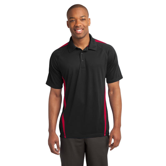 Sport-Tek-Sport-Tek® PosiCharge® Micro-Mesh Colorblock Polo. ST685-MedTech-1