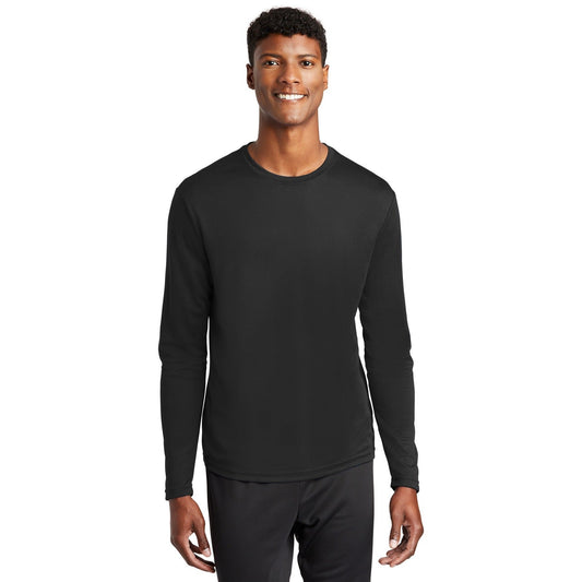 Sport-Tek-Sport-Tek® PosiCharge® RacerMesh® Long Sleeve Tee. ST340LS-MedTech-1