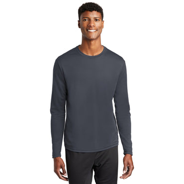Sport-Tek-Sport-Tek® PosiCharge® RacerMesh® Long Sleeve Tee. ST340LS-MedTech-2