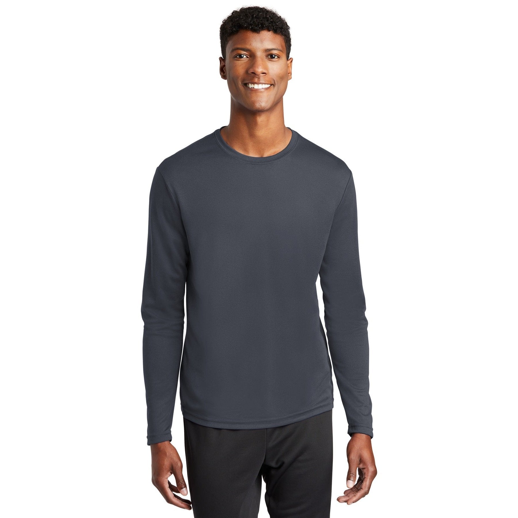 Sport-Tek-Sport-Tek® PosiCharge® RacerMesh® Long Sleeve Tee. ST340LS-MedTech-2