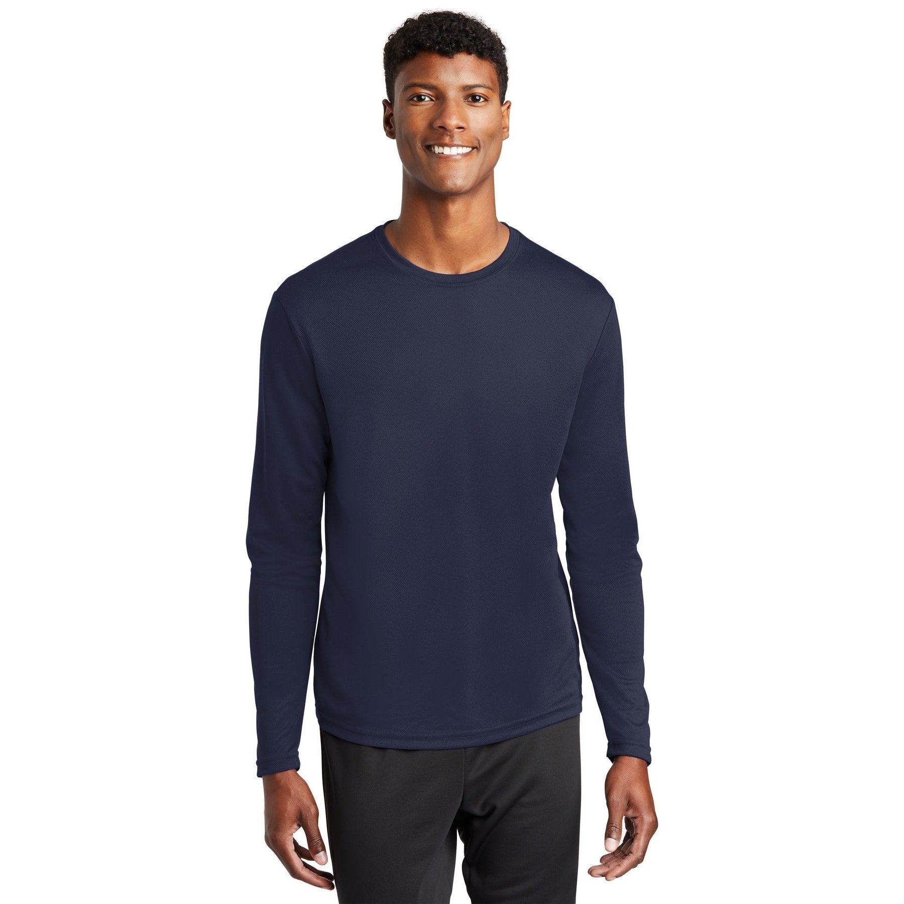 Sport-Tek-Sport-Tek® PosiCharge® RacerMesh® Long Sleeve Tee. ST340LS-MedTech-8