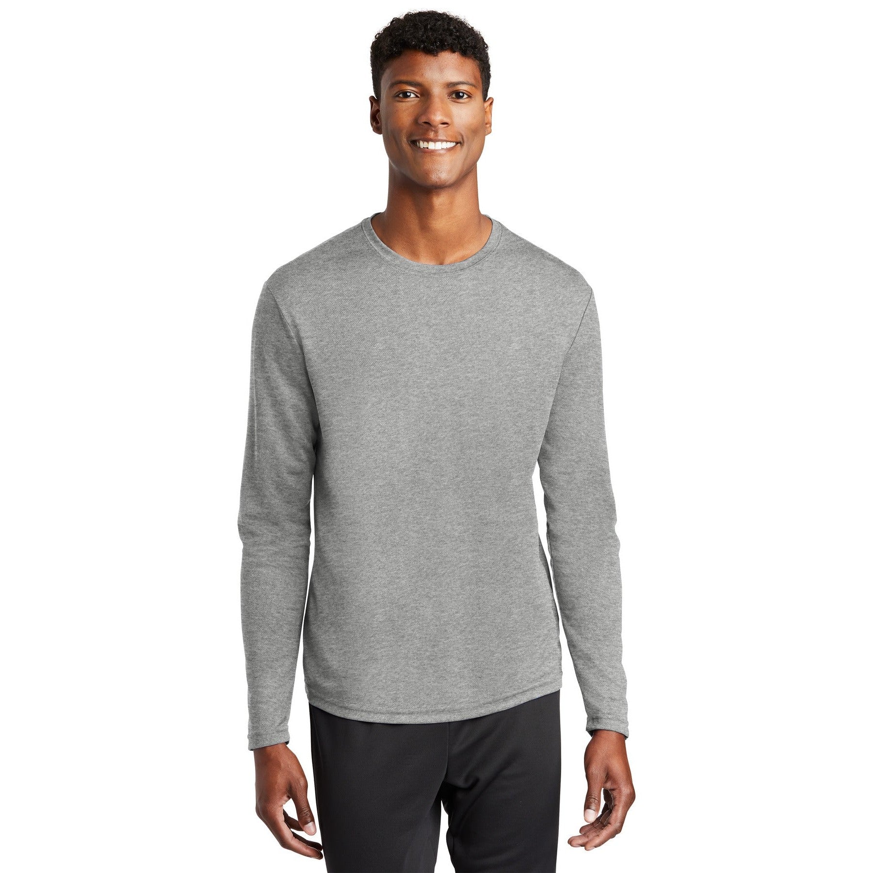 Sport-Tek-Sport-Tek® PosiCharge® RacerMesh® Long Sleeve Tee. ST340LS-MedTech-3