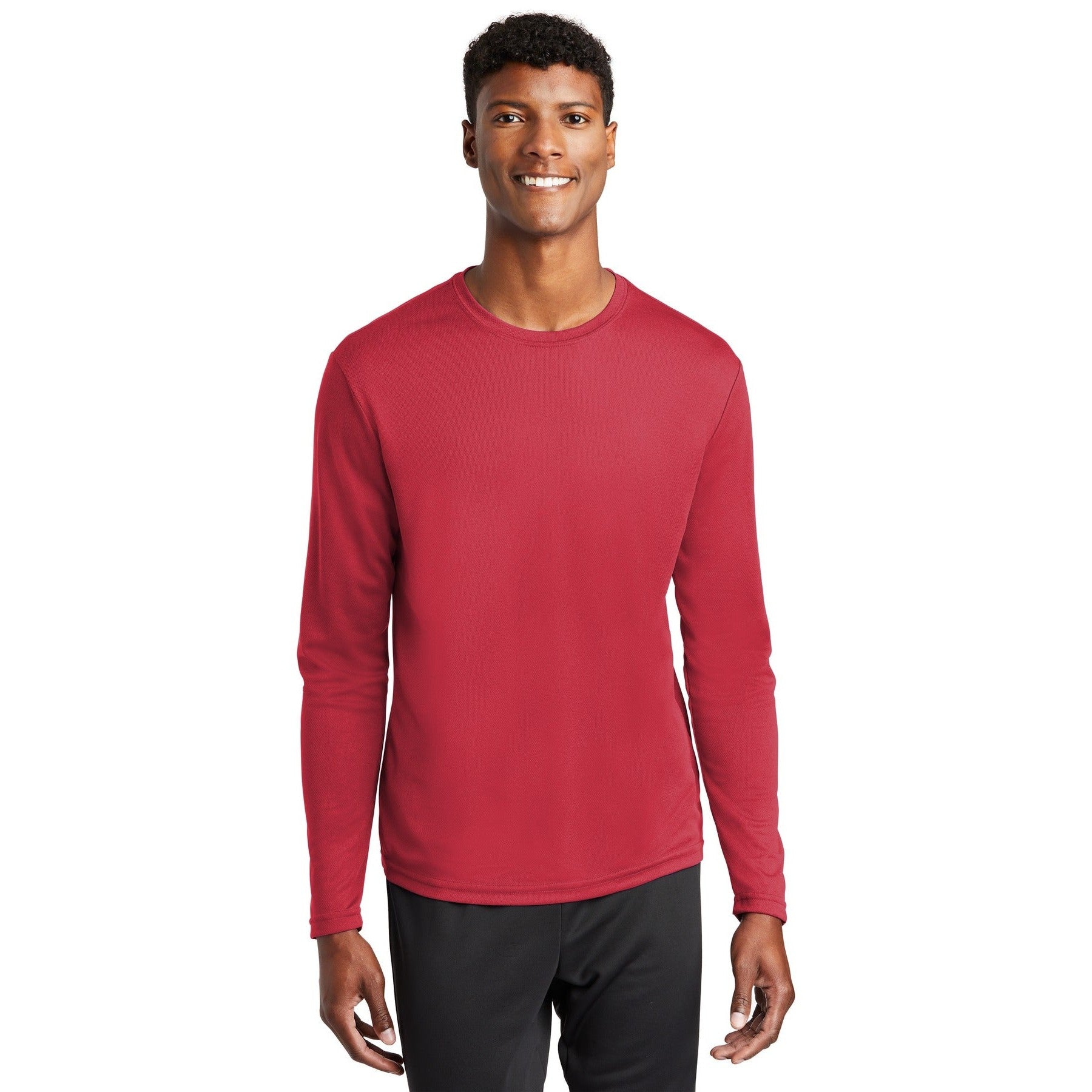 Sport-Tek-Sport-Tek® PosiCharge® RacerMesh® Long Sleeve Tee. ST340LS-MedTech-9