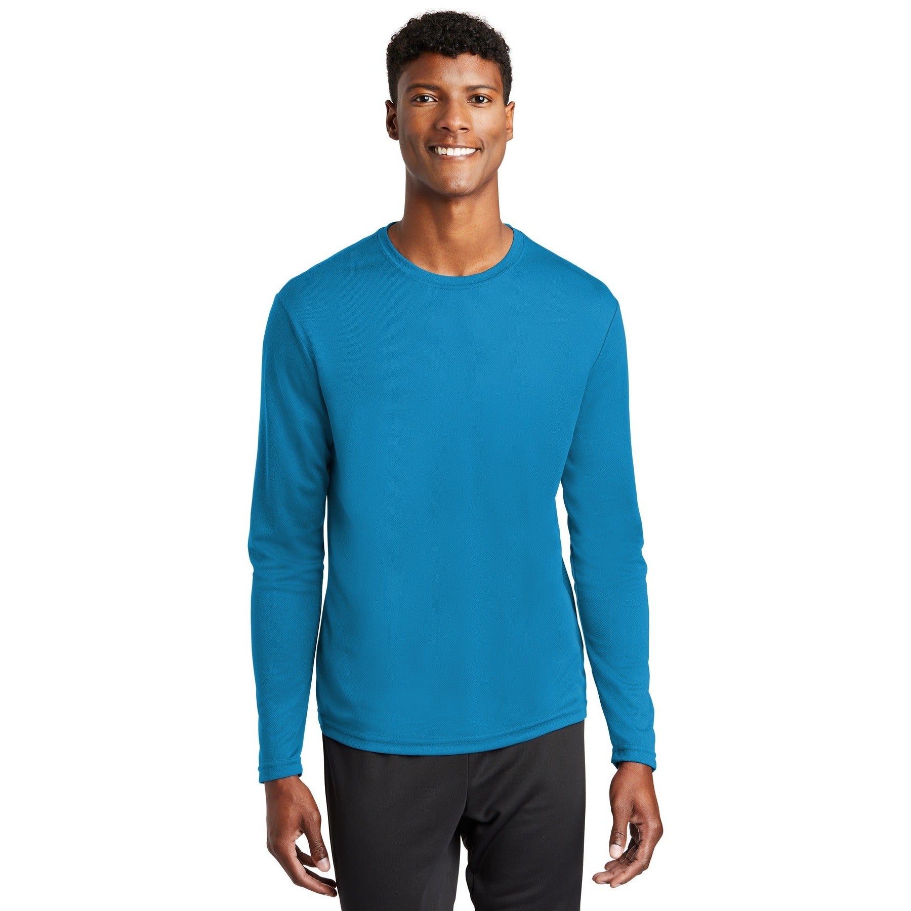 Sport-Tek-Sport-Tek® PosiCharge® RacerMesh® Long Sleeve Tee. ST340LS-MedTech-6