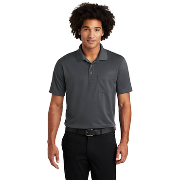 Sport-Tek-Sport-Tek ® PosiCharge ® RacerMesh ® Pocket Polo. ST640P-MedTech-2