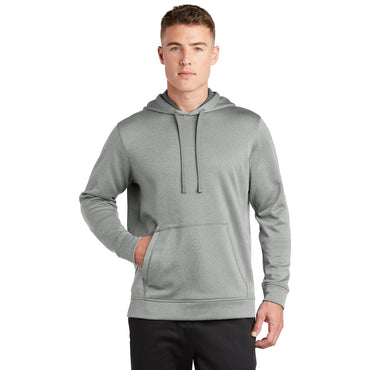Sport-Tek-Sport-Tek ® PosiCharge ® Sport-Wick ® Heather Fleece Hooded Pullover. ST264-MedTech-2