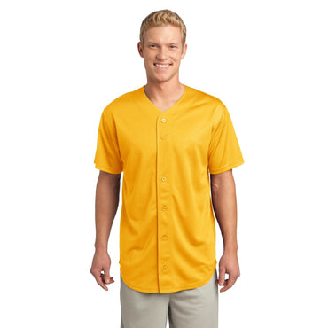 Sport-Tek-Sport-Tek® PosiCharge® Tough Mesh Full-Button Jersey. ST220-MedTech-2