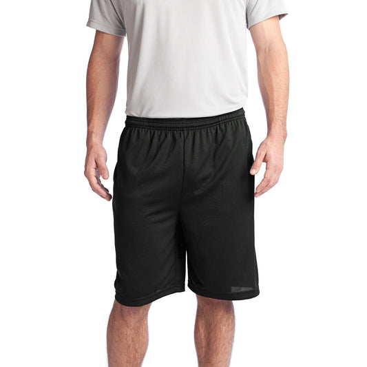 Sport-Tek-Sport-Tek® PosiCharge® Tough Mesh Pocket Short. ST312-MedTech-1