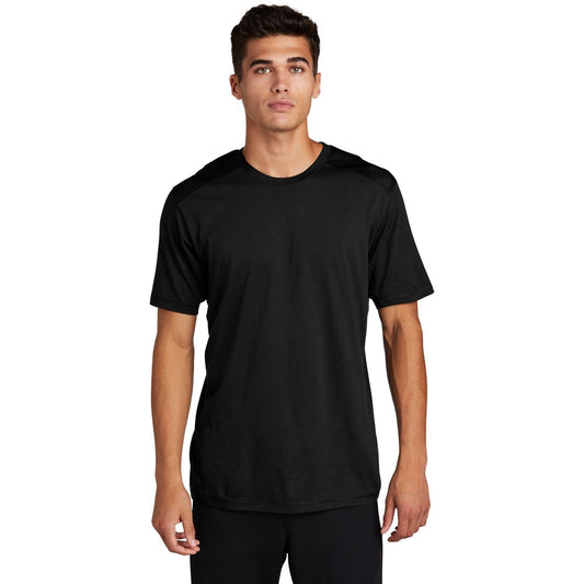 Sport-Tek-Sport-Tek ® PosiCharge ® Tri-Blend Wicking Draft Tee. ST410-MedTech-1