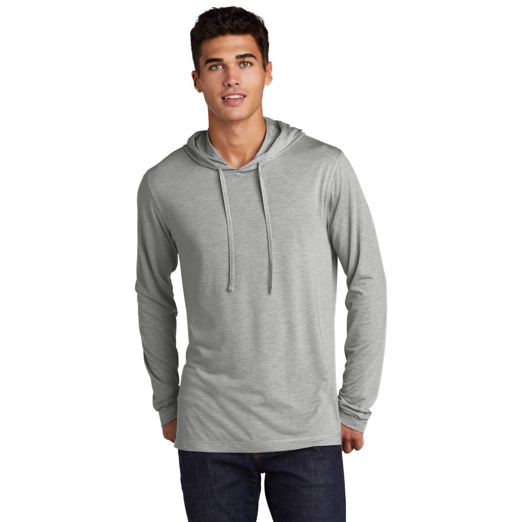 Sport-Tek-Sport-Tek ® PosiCharge ® Tri-Blend Wicking Long Sleeve Hoodie ST406-MedTech-3