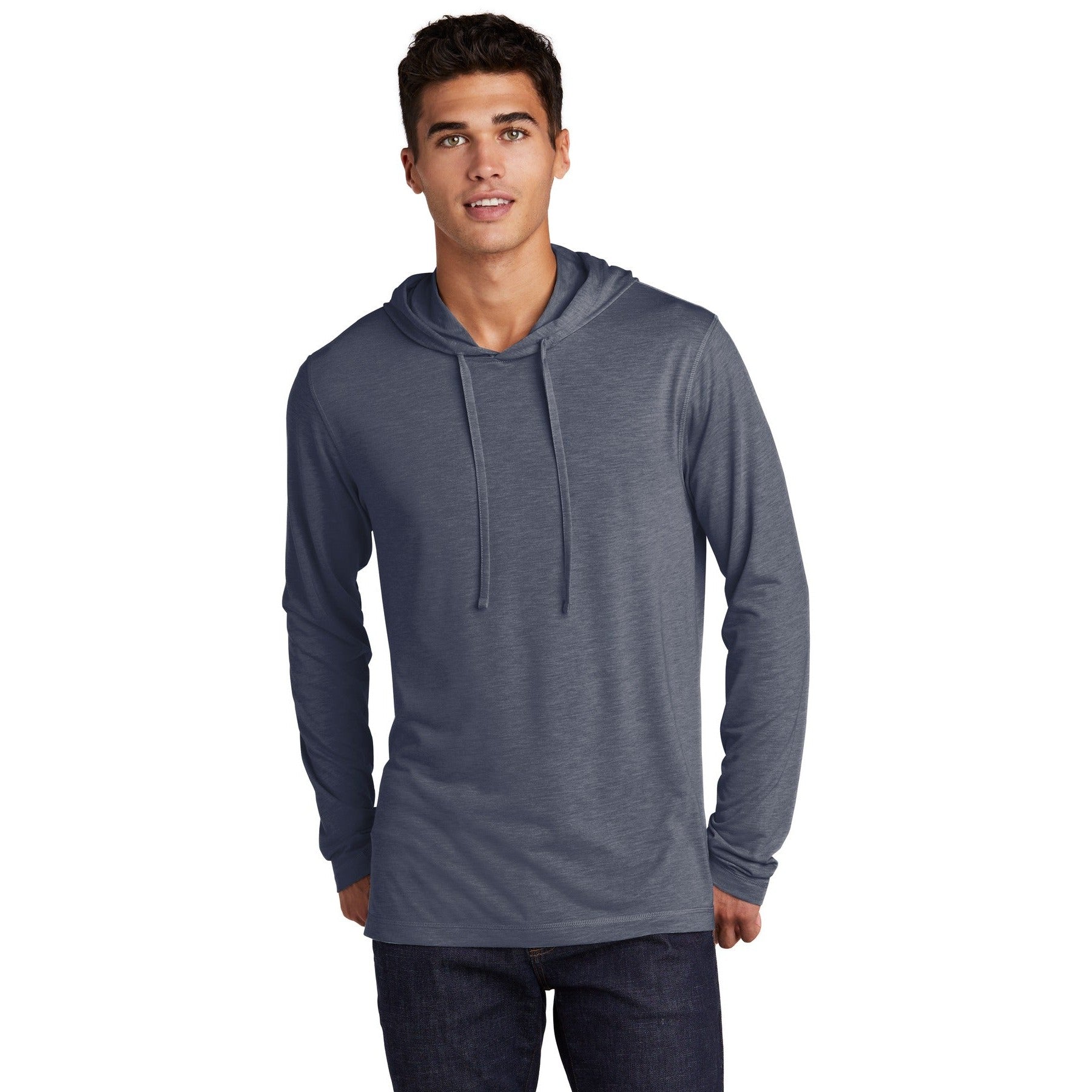 Sport-Tek-Sport-Tek ® PosiCharge ® Tri-Blend Wicking Long Sleeve Hoodie ST406-MedTech-4