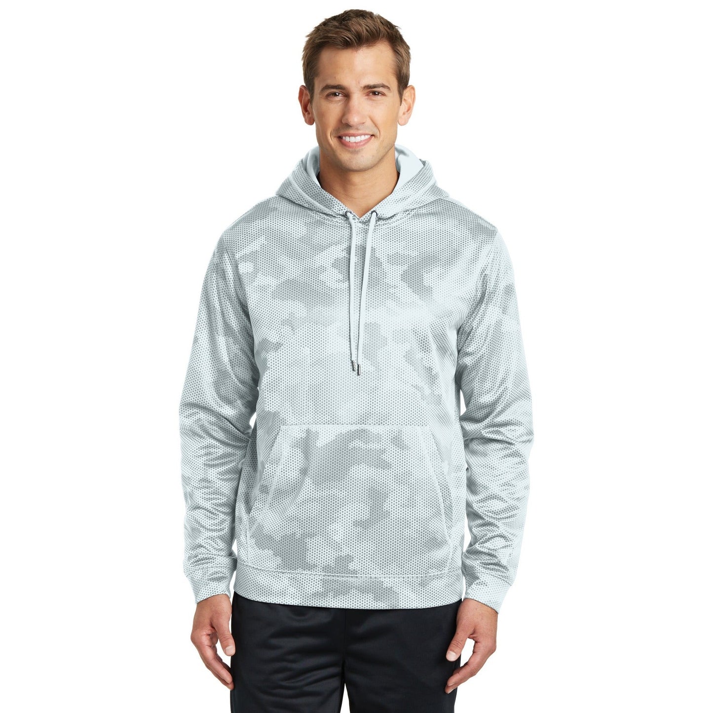 Sport-Tek-Sport-Tek® Sport-Wick® CamoHex Fleece Hooded Pullover. ST240-MedTech-3