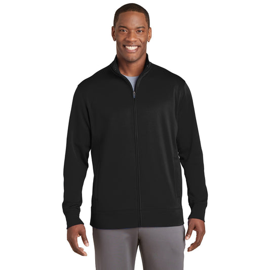 Sport-Tek-Sport-Tek® Sport-Wick® Fleece Full-Zip Jacket. ST241-MedTech-1