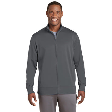 Sport-Tek-Sport-Tek® Sport-Wick® Fleece Full-Zip Jacket. ST241-MedTech-2