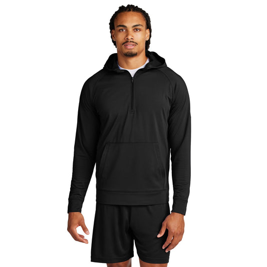 Sport-Tek-Sport-Tek® Sport-Wick® Stretch 1/2-Zip Hoodie ST856-MedTech-1