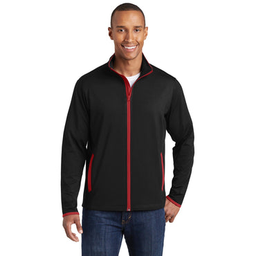Sport-Tek-Sport-Tek® Sport-Wick® Stretch Contrast Full-Zip Jacket. ST853-MedTech-2