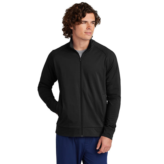 Sport-Tek-Sport-Tek® Sport-Wick® Stretch Full-Zip Cadet Jacket ST857-MedTech-1