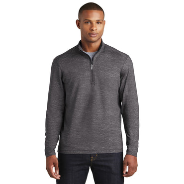 Sport-Tek-Sport-Tek ® Sport-Wick ® Stretch Reflective Heather 1/2-Zip Pullover. ST855-MedTech-2