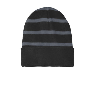Sport-Tek-Sport-Tek® Striped Beanie with Solid Band. STC31-MedTech-2