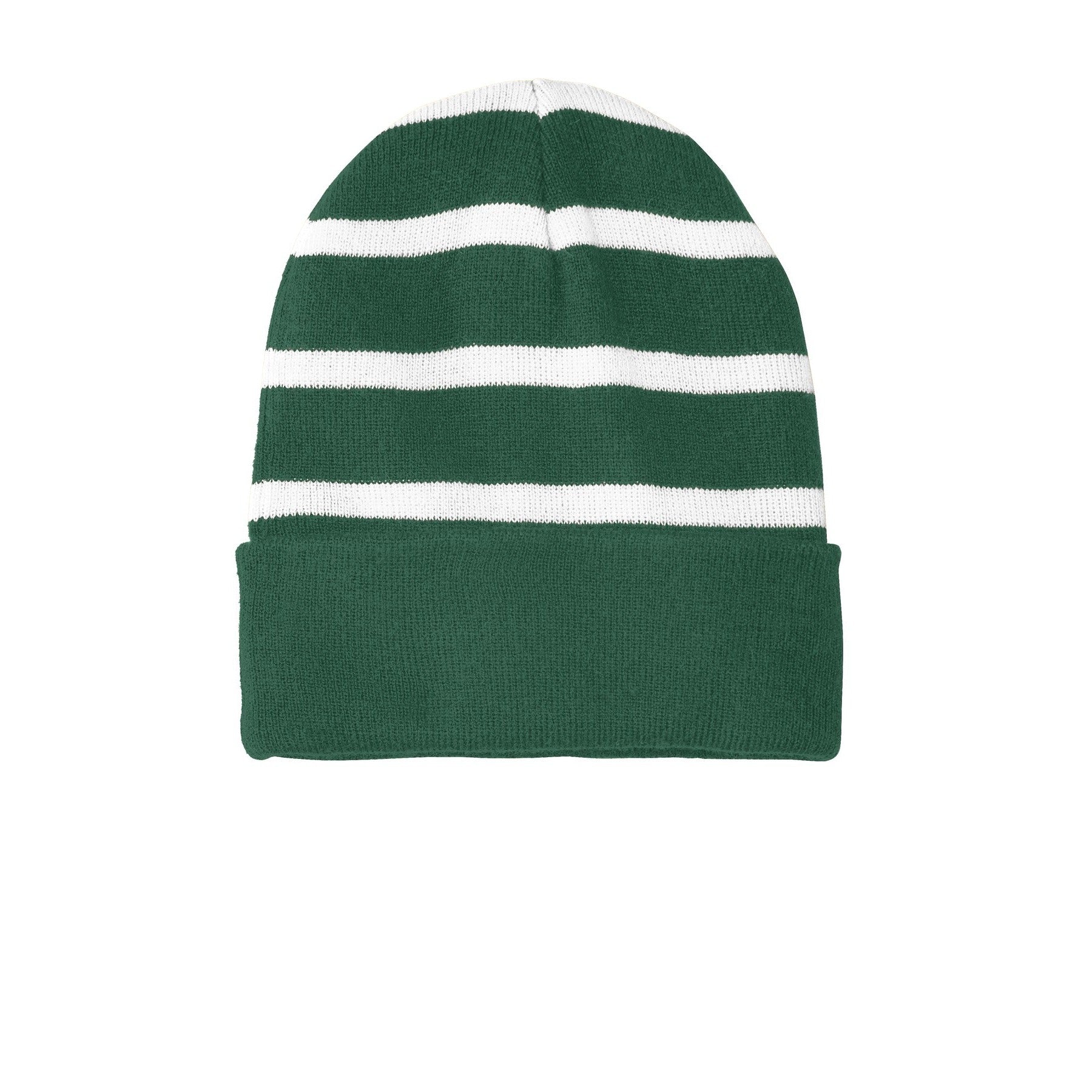 Sport-Tek-Sport-Tek® Striped Beanie with Solid Band. STC31-MedTech-5