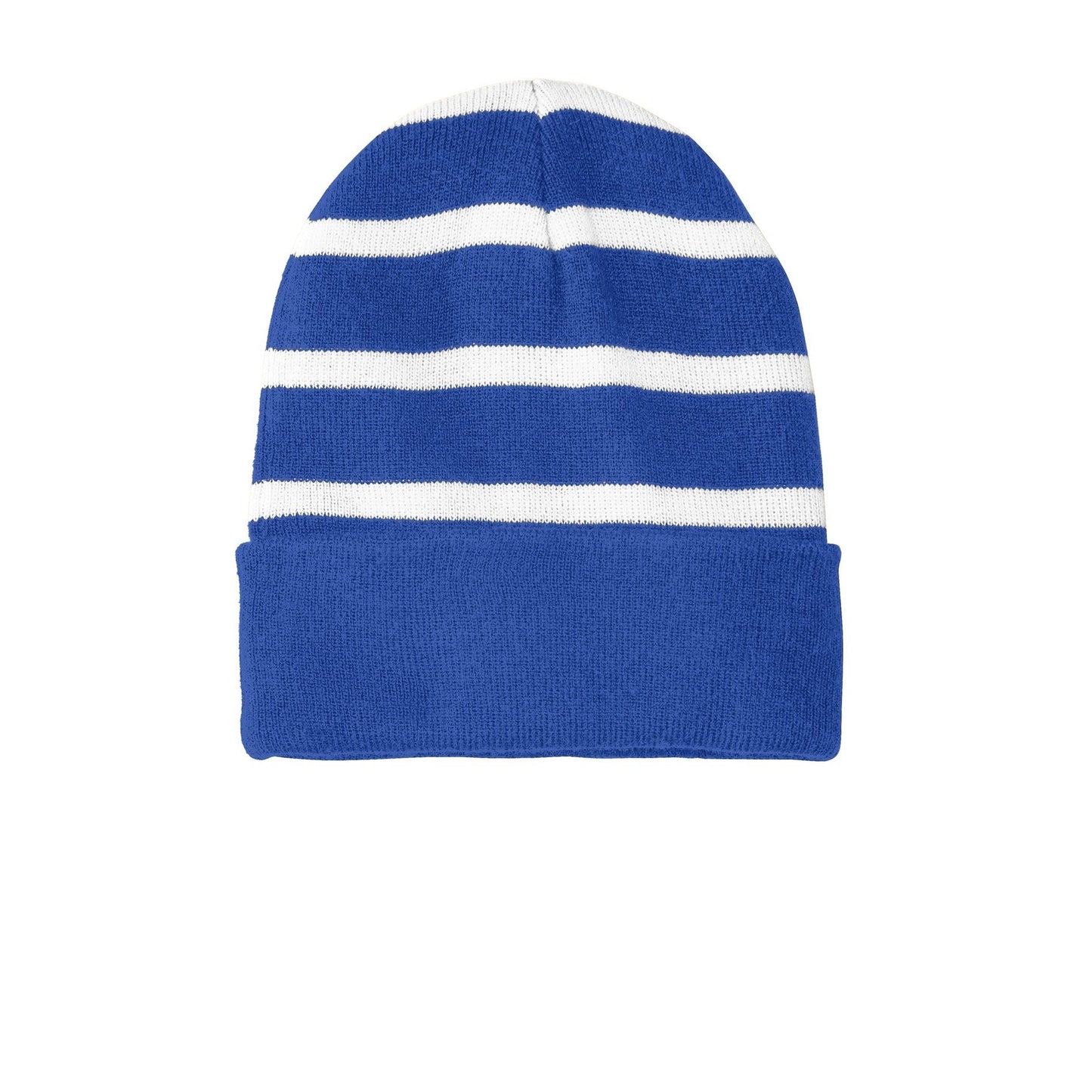 Sport-Tek-Sport-Tek® Striped Beanie with Solid Band. STC31-MedTech-9