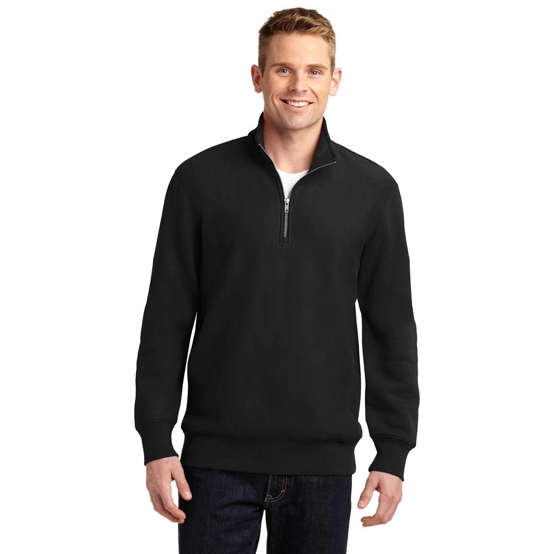 Sport-Tek-Sport-Tek® Super Heavyweight 1/4-Zip Pullover Sweatshirt. ST283-MedTech-2