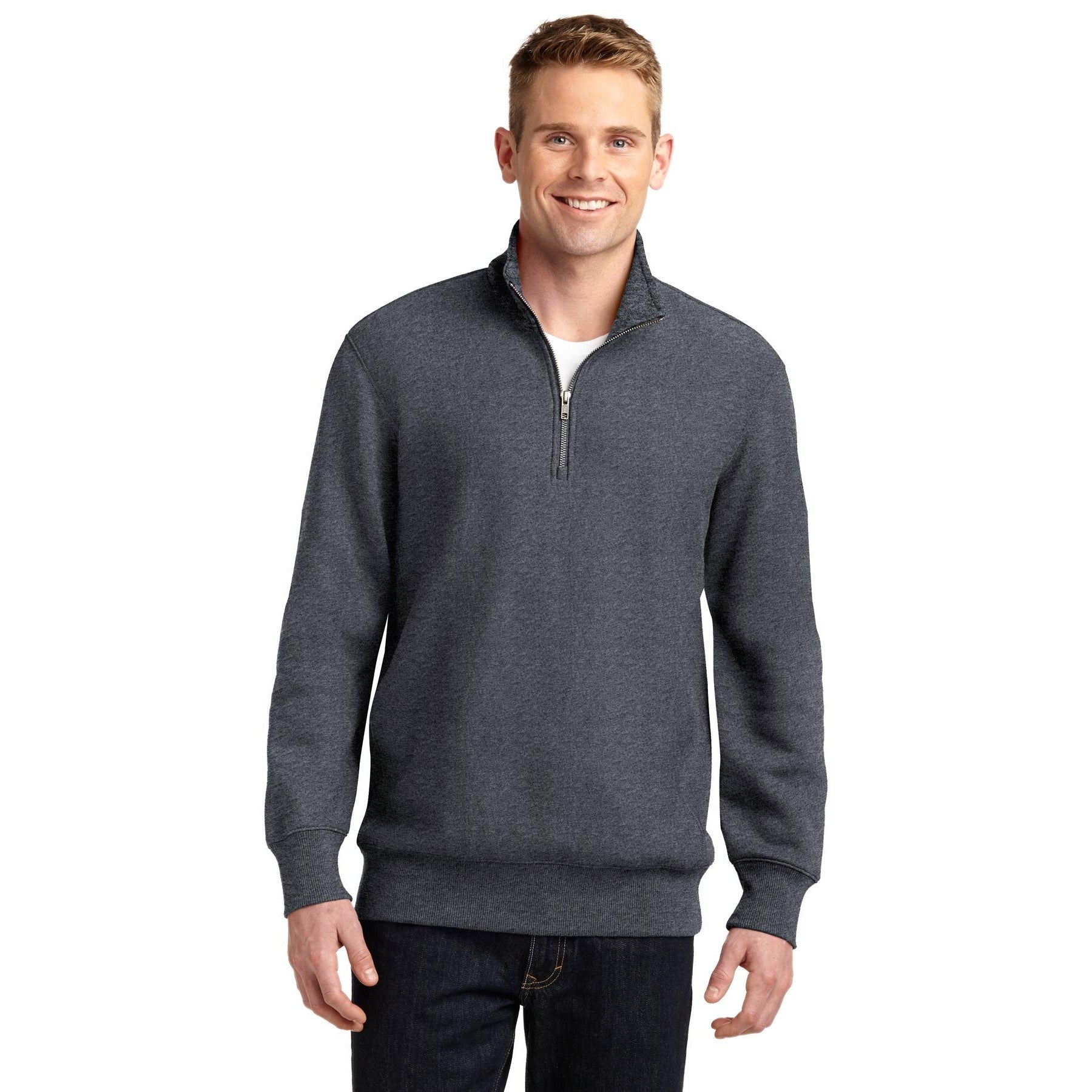 Sport-Tek-Sport-Tek® Super Heavyweight 1/4-Zip Pullover Sweatshirt. ST283-MedTech-3