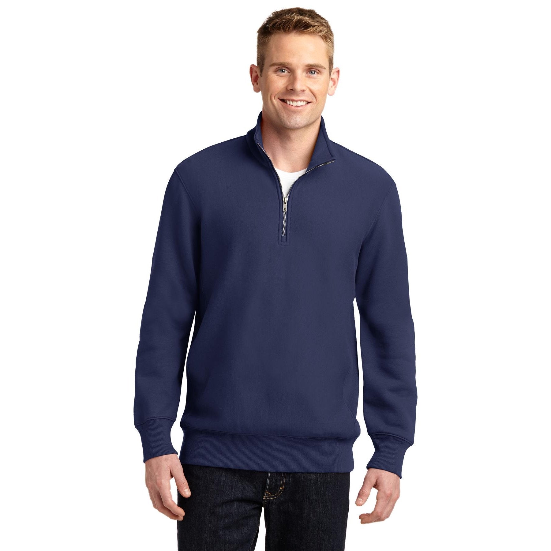 Sport-Tek-Sport-Tek® Super Heavyweight 1/4-Zip Pullover Sweatshirt. ST283-MedTech-4