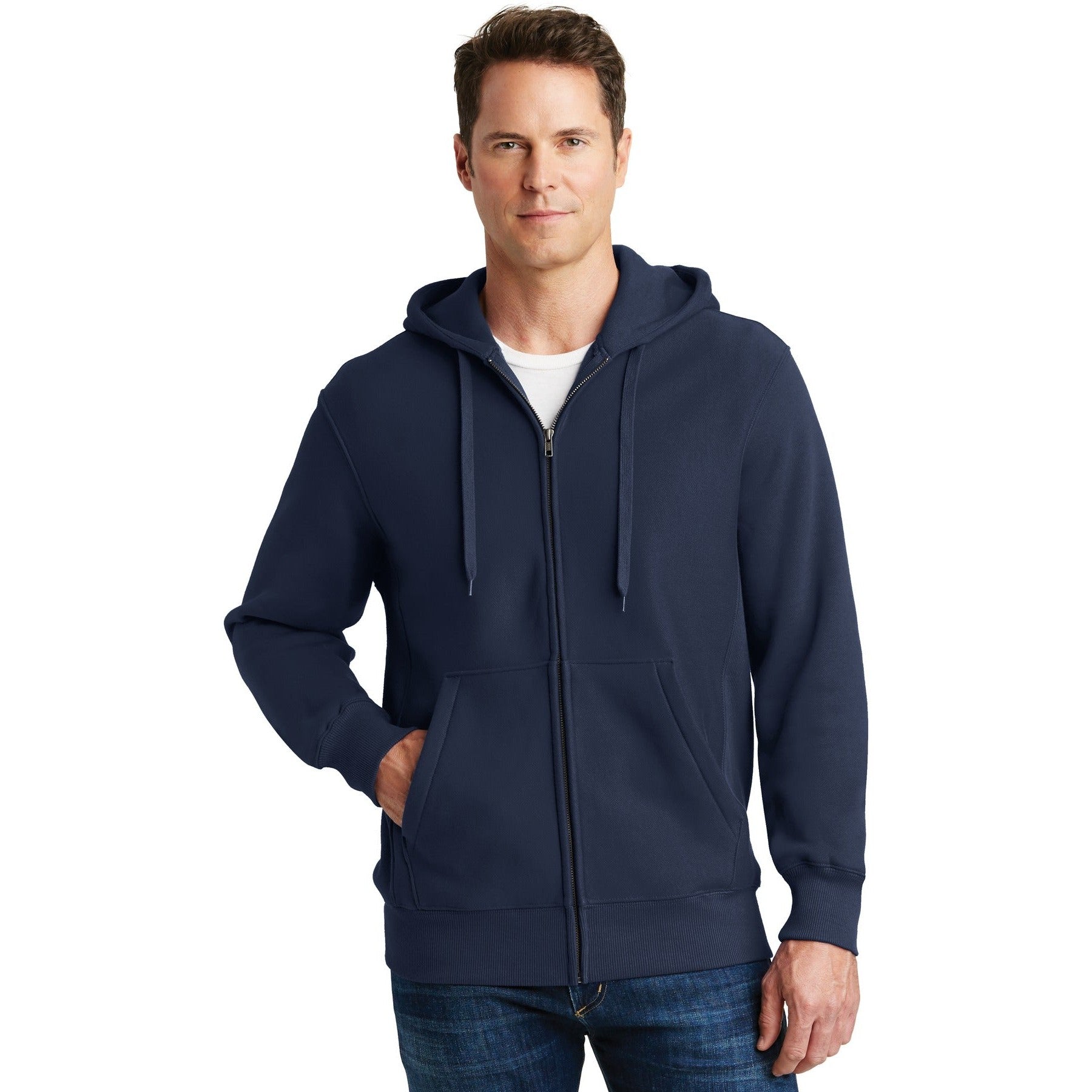 Sport-Tek-Sport-Tek® Super Heavyweight Full-Zip Hooded Sweatshirt. F282-MedTech-7