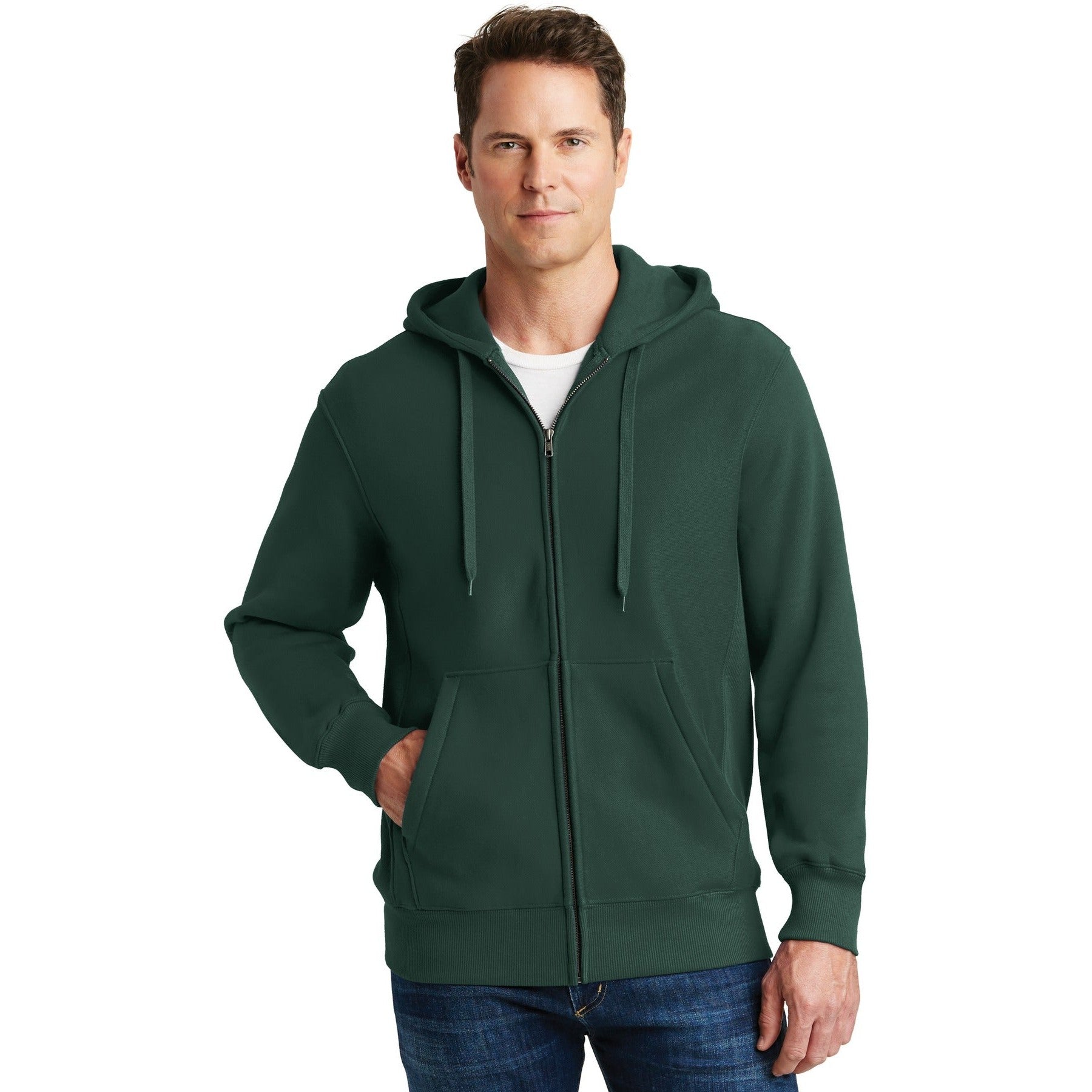 Sport-Tek-Sport-Tek® Super Heavyweight Full-Zip Hooded Sweatshirt. F282-MedTech-3